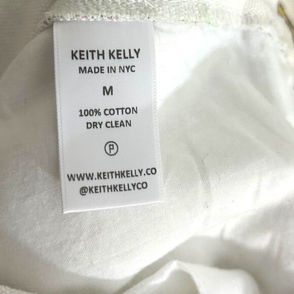 Keith Kelly NYC Cactus Double Knee Work Pants White Medium - Picture 7 of 8